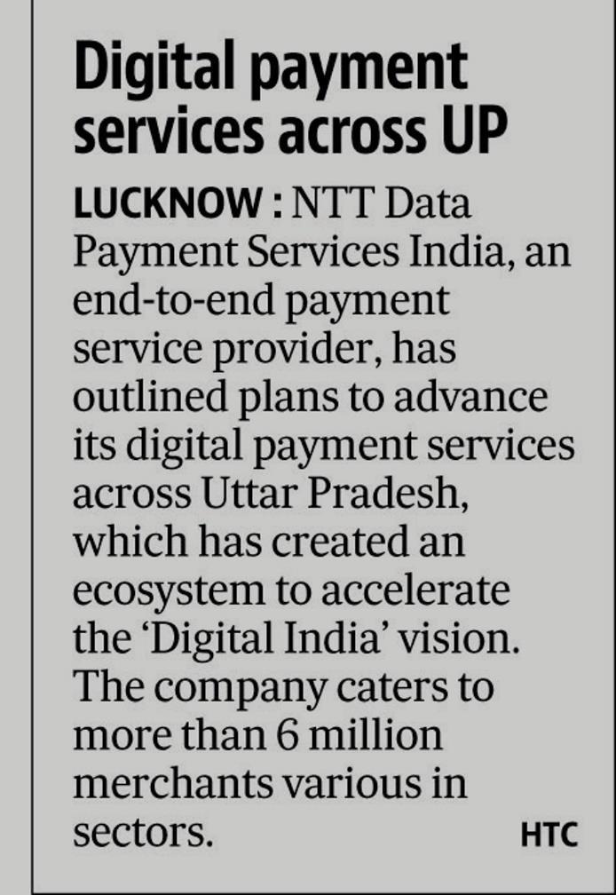 NTT DATA Payment Services India has outlined ambitious plans to advance its Digital Payment Services across
